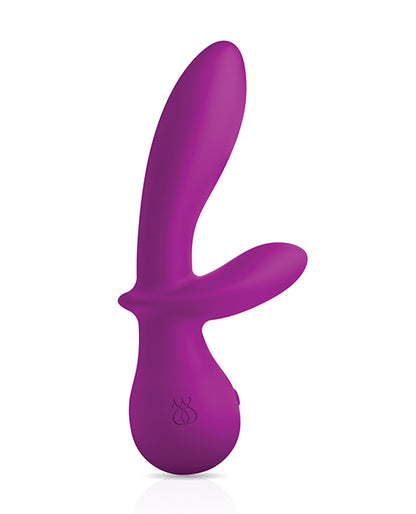G Rabbit Vibrator - Explore Pleasure with Purple Waterproof Flexibility