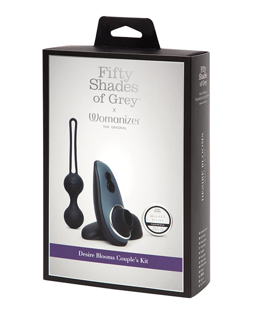 Fifty Shades Of Grey & Womanizer Desire Blooms Kit - Sensual Pleasure Set