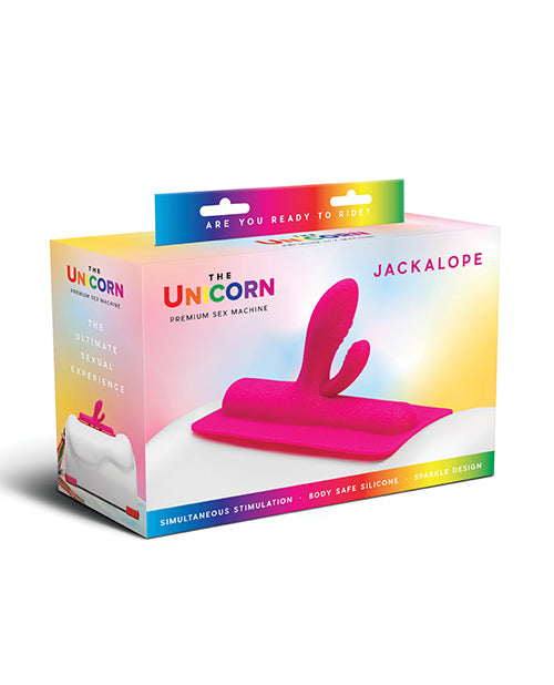 Unicorn Jackalope Silicone Attachment: Embark on a Pleasure-filled Wonderland!