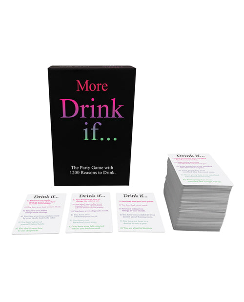 More Drink If Card Game: Amplify Your Party Vibes with a Fun Drinking Game Sequel